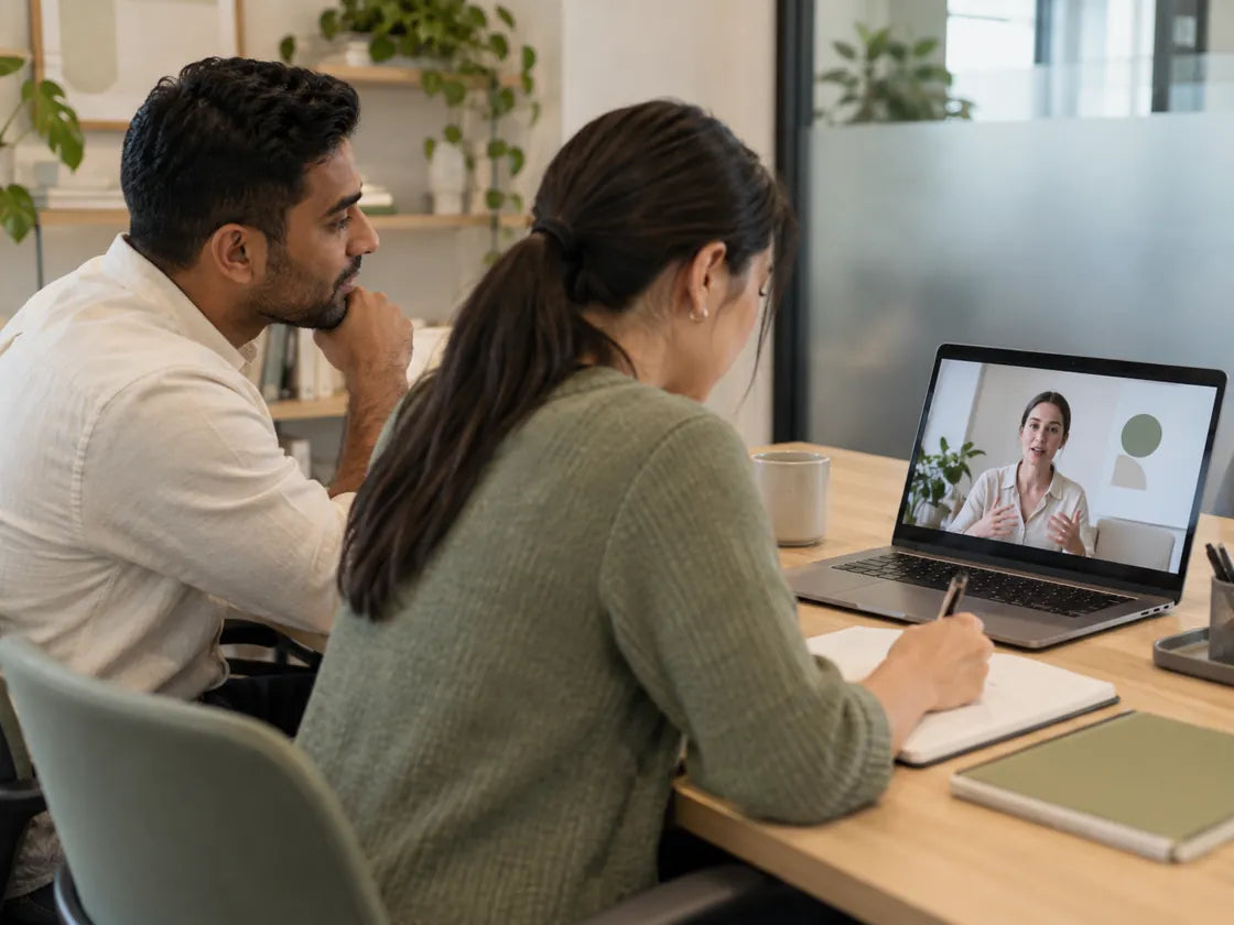 Online education: Small-group training